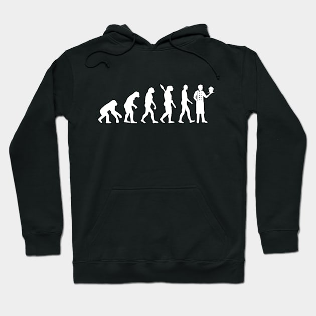 Pastry chef evolution Hoodie by Designzz